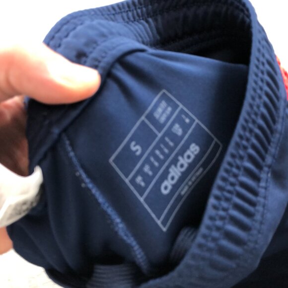 Manchester United Sweatpants Mens Small Blue Adidas Soccer Club - Picture 6 of 9